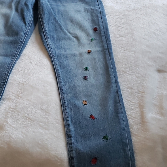 Lucky⭐ Brand Ava Mid Rise Skinny jean with ladybug - Picture 10 of 12